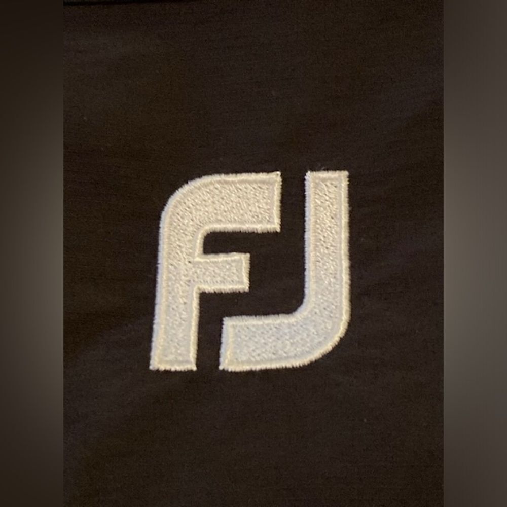 FootJoy Women’s Golf Performance Jacket 1/2 Zip Pullover Black FJ Stretch - Picture 10 of 13